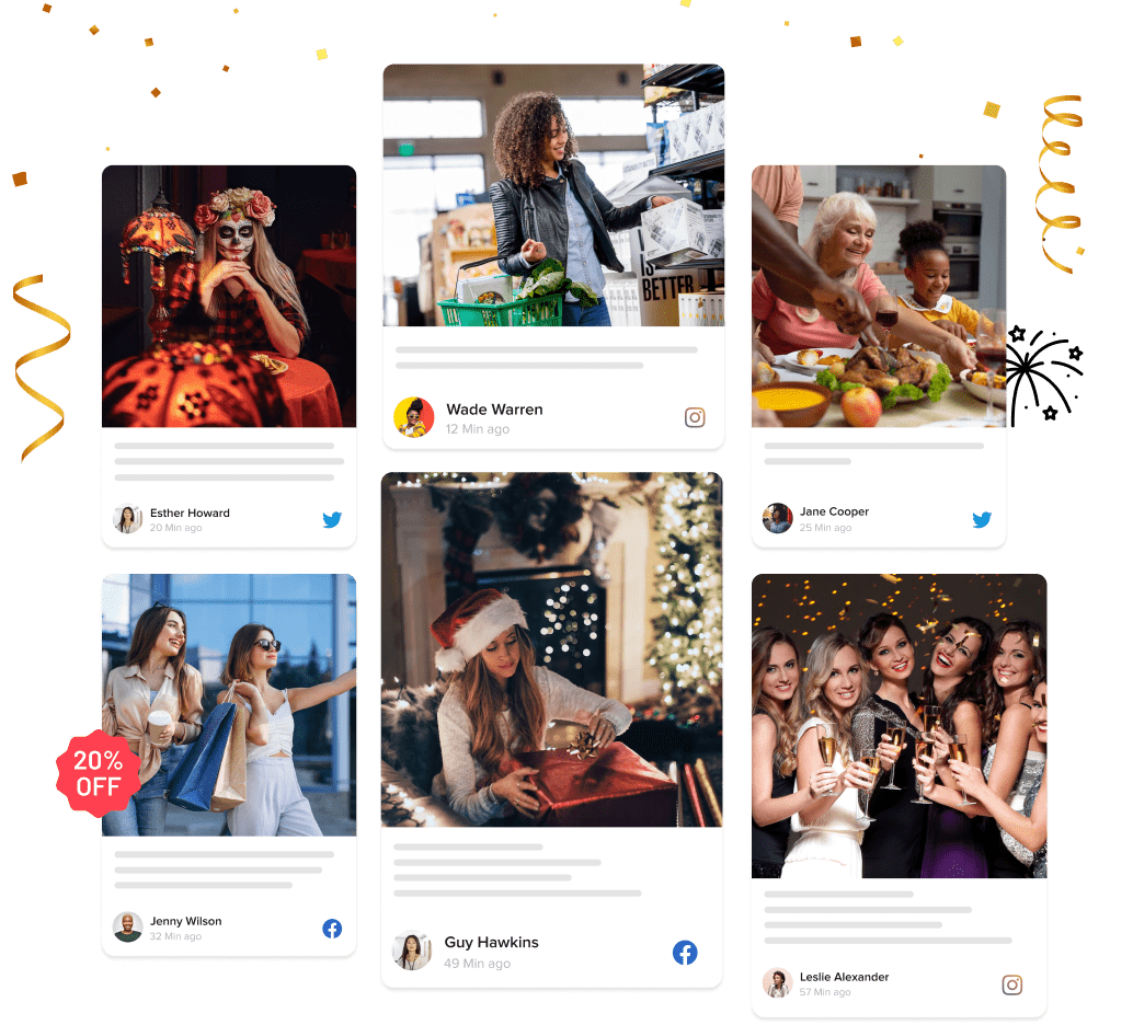 Holiday Marketing Content Platform